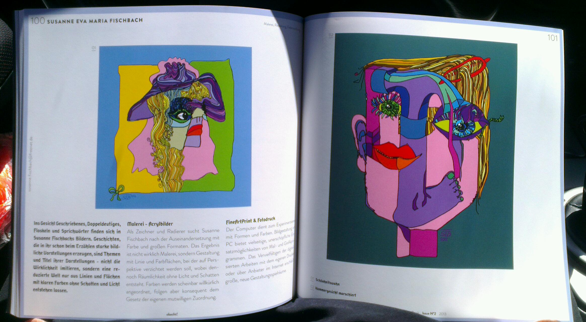 Mein Eintrag im "Munich Book" 2013