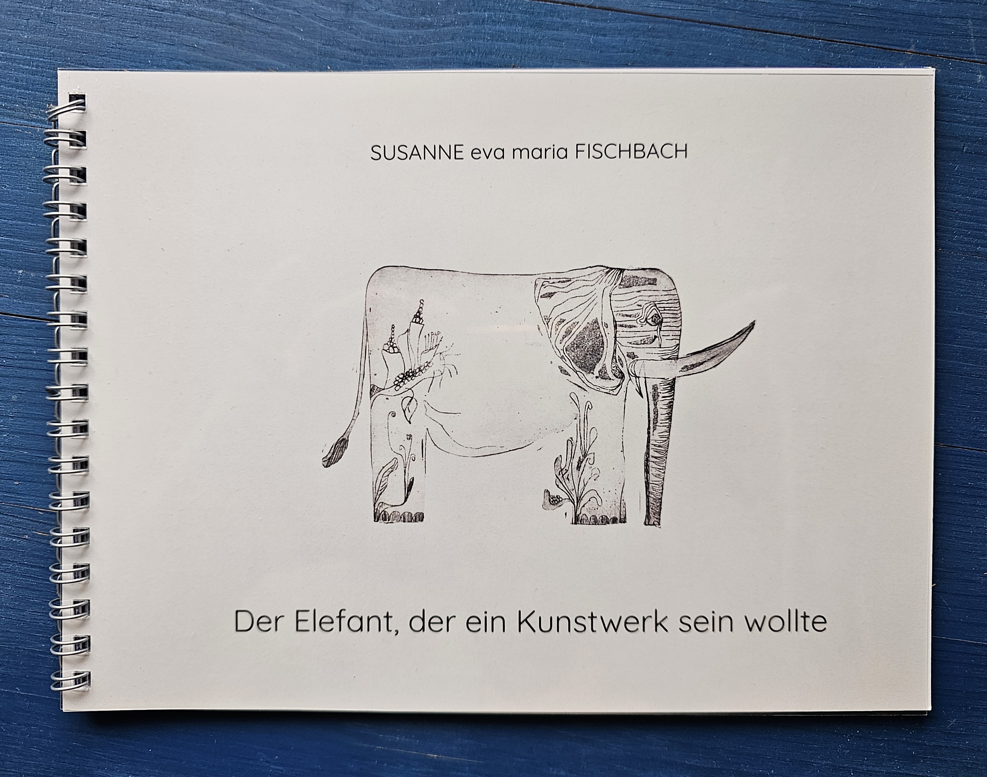 Geschichte vom Elefant der ein Kunstwerk werden wollte