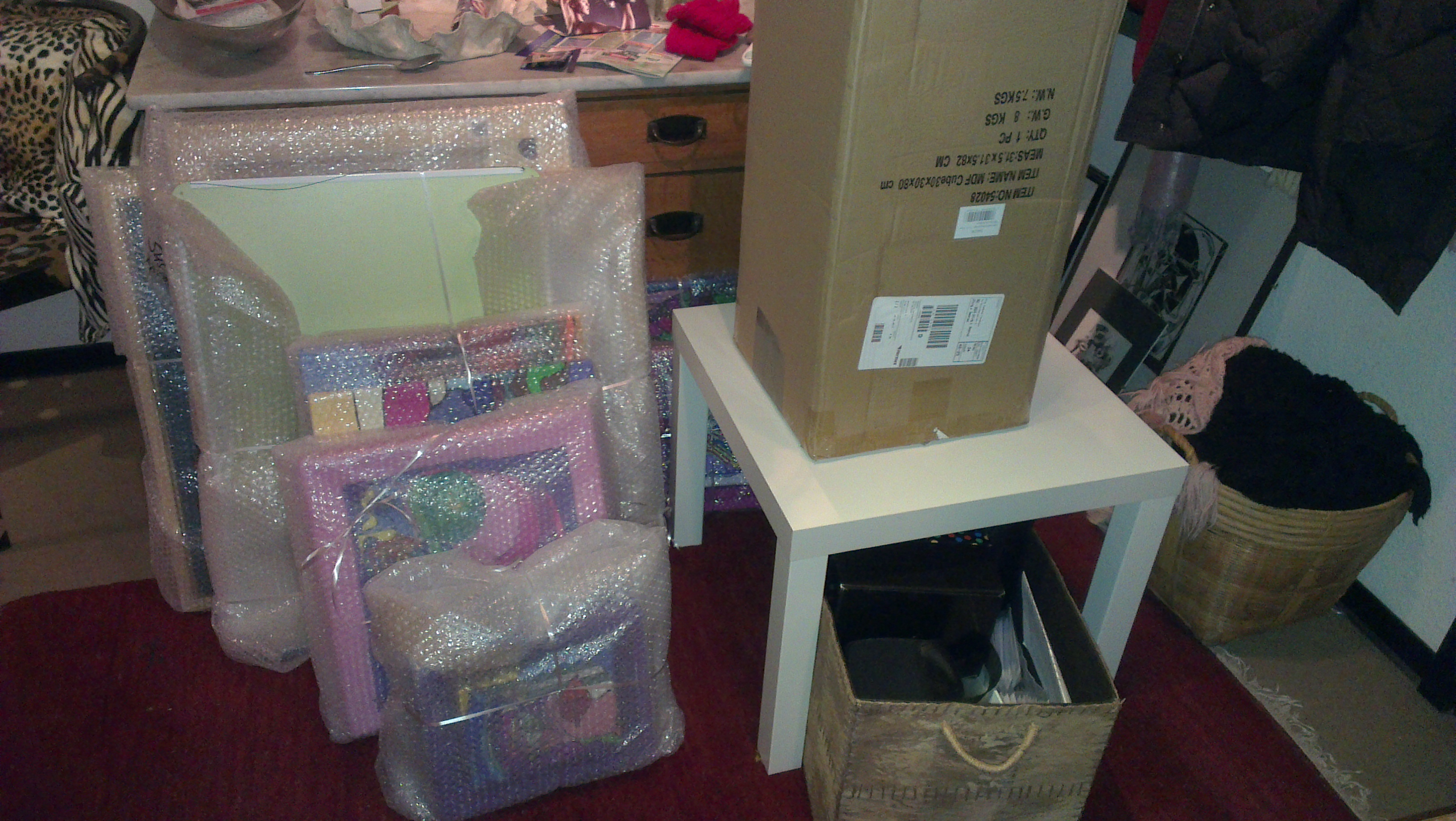 ... und verpackt!